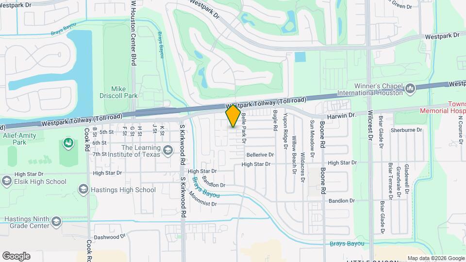 4016 Belle Park Dr Map and Location Details