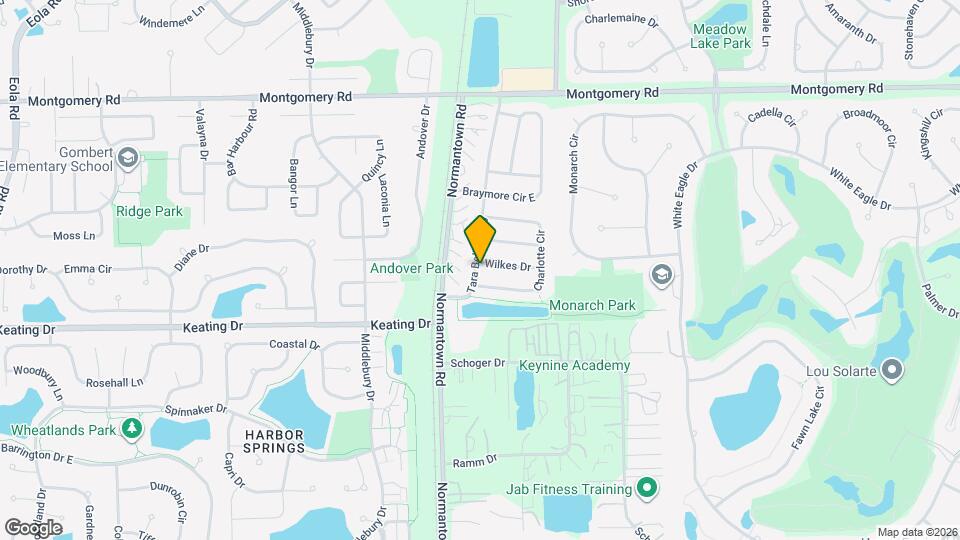 1604 Tara Belle Pkwy Map and Location Details