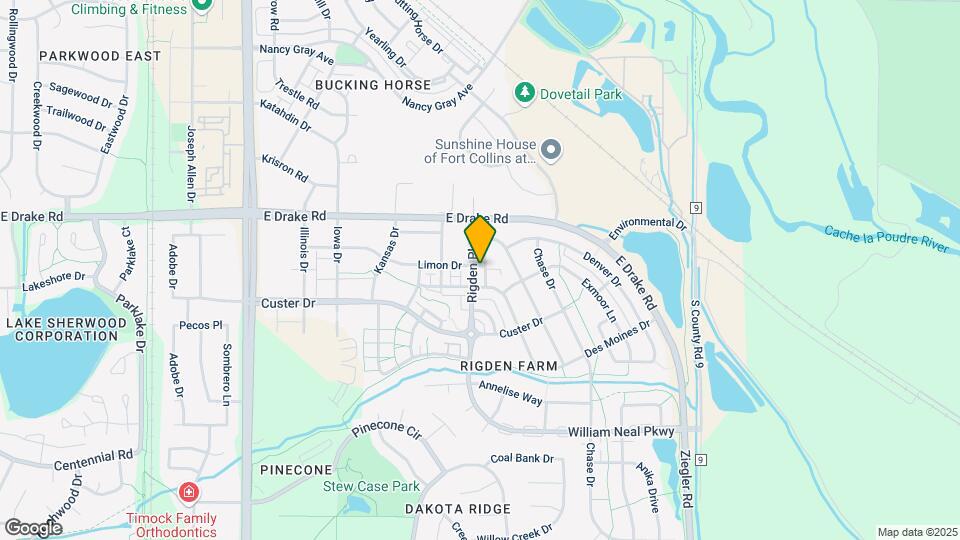 2702 Rigden Pkwy Map and Location Details