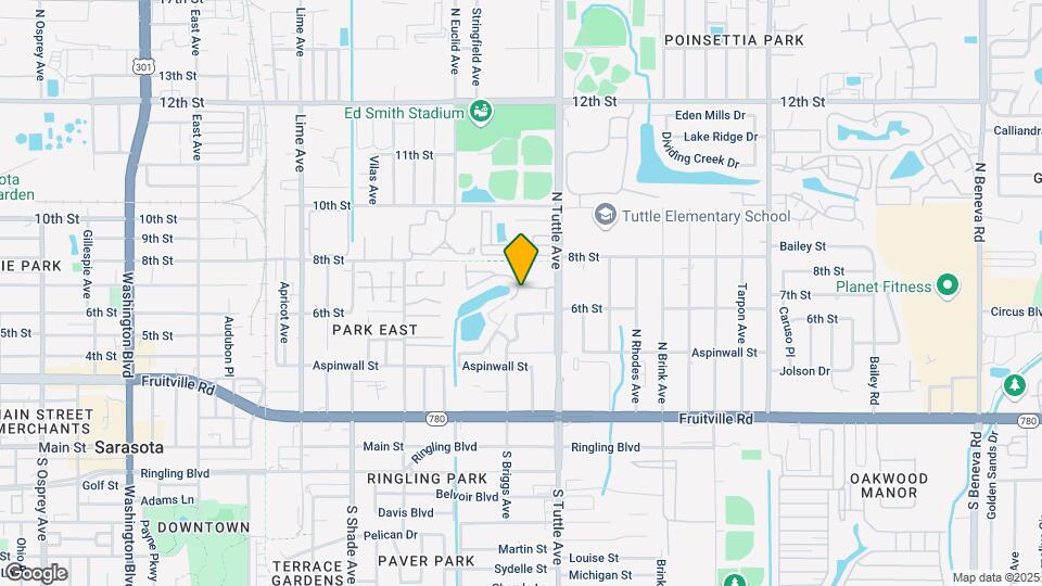 2708 Hidden Lake Blvd Map and Location Details