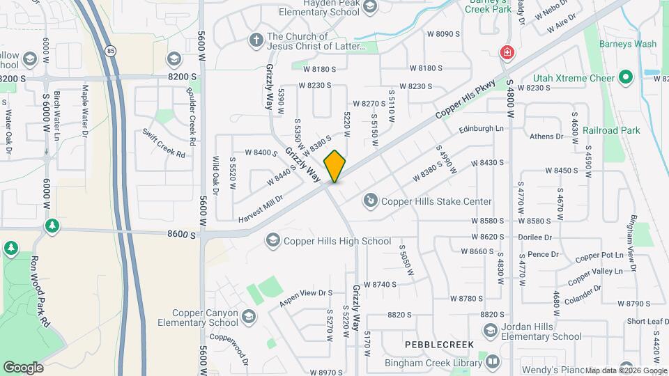 8492 Merrick Ct Mapa y Detalles de la Ubicación