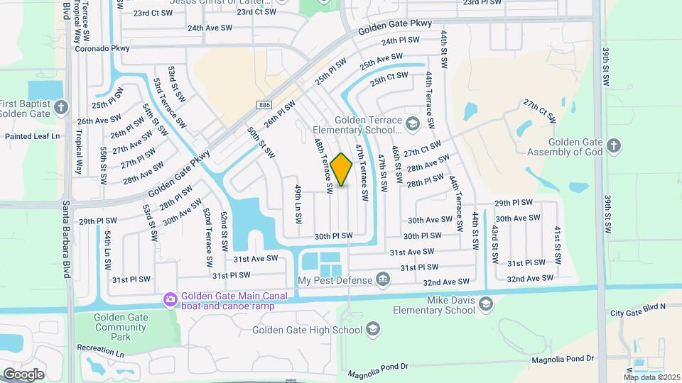 2861 Tropicana Blvd Map and Location Details