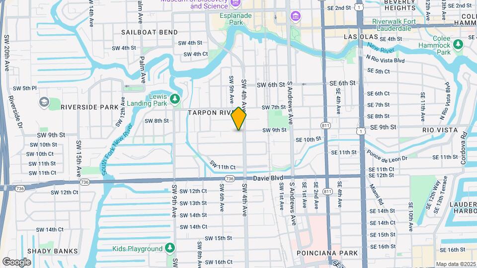 410 SW 9th St, Unit #410 Map and Location Details