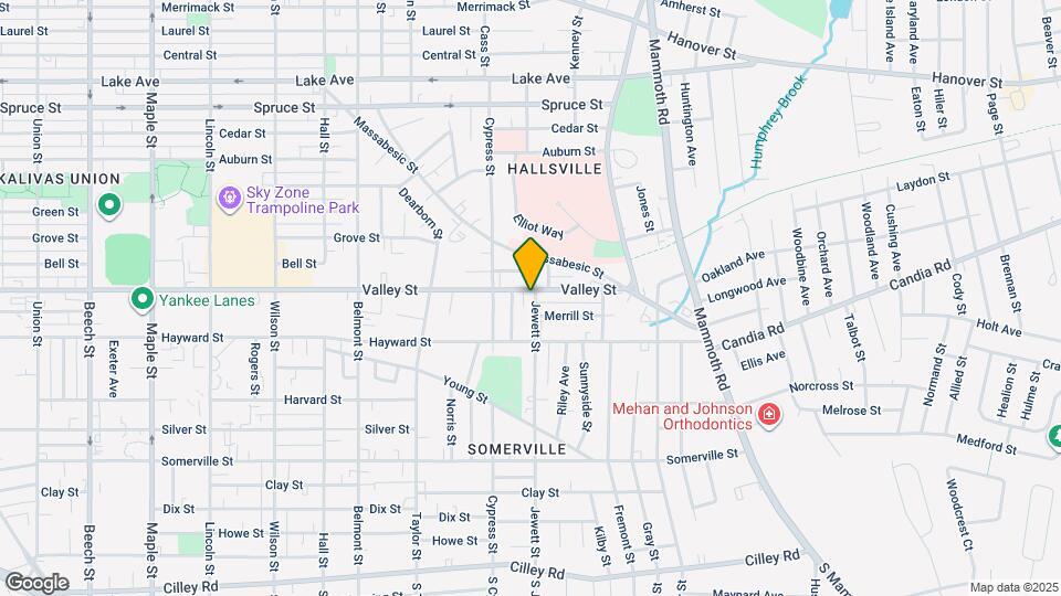969 Valley St Map and Location Details