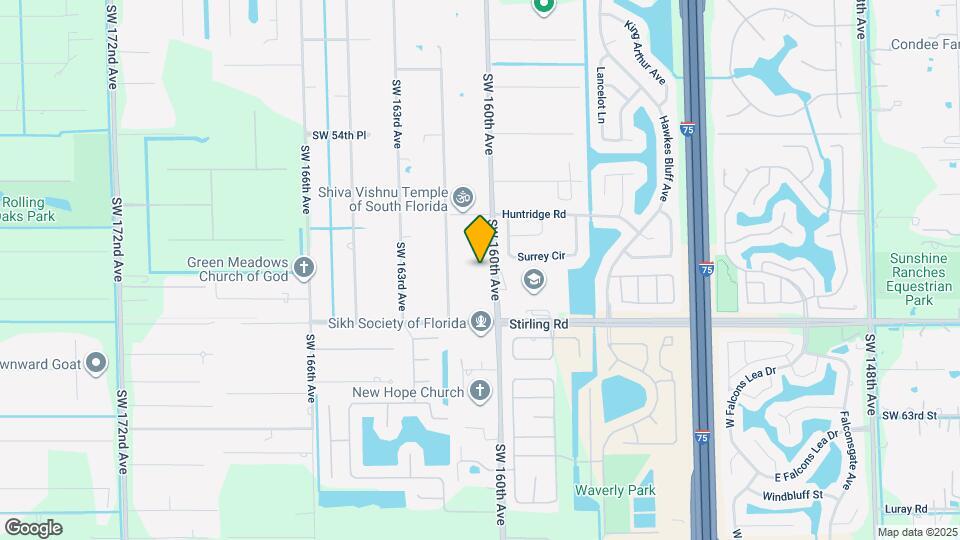 5785 SW 160th Ave Map and Location Details