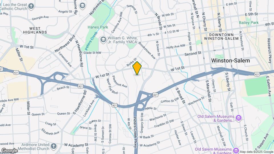 135 Westdale Ave NW Map and Location Details