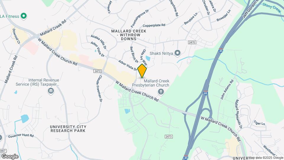 2321 Creekmere Ln Map and Location Details
