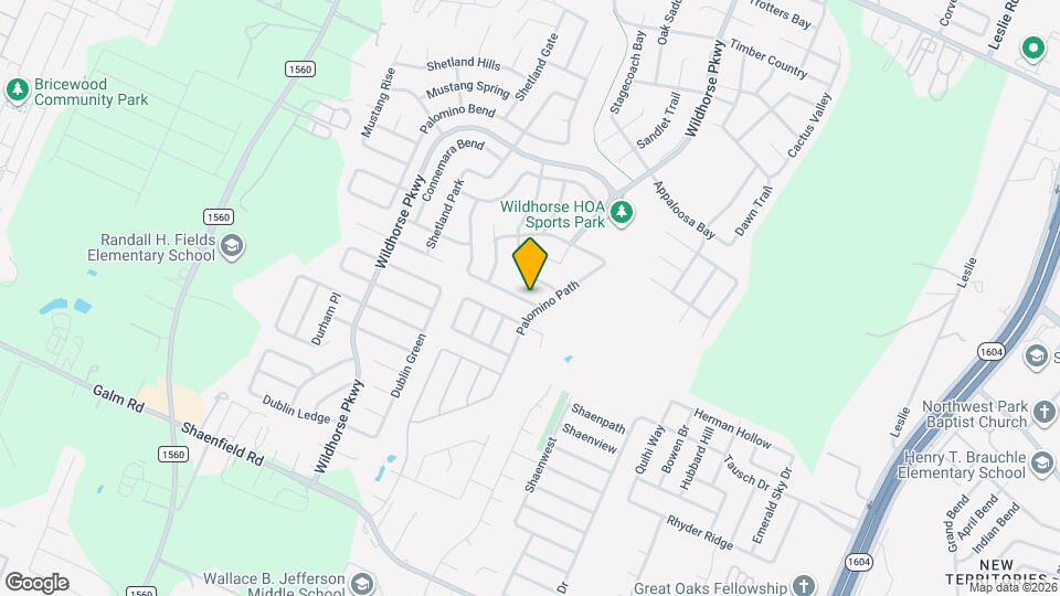 10715 Pony Mesa Map and Location Details