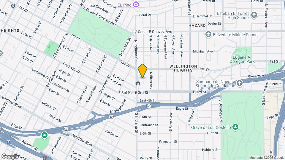 145 S Alma Ave Mapa y Detalles de la Ubicación