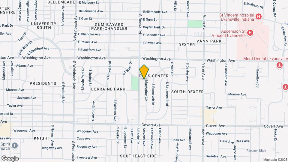1205-1207 MacArthur Cir Map and Location Details