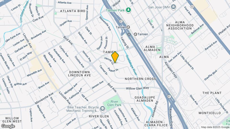 1472 Hervey Ln, Unit B Map and Location Details