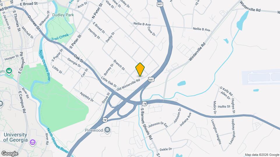 355 Old Winterville Rd Map and Location Details