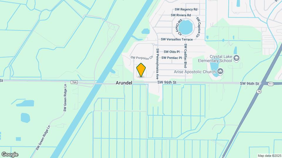 9594 SW Purple Martin Way Map and Location Details