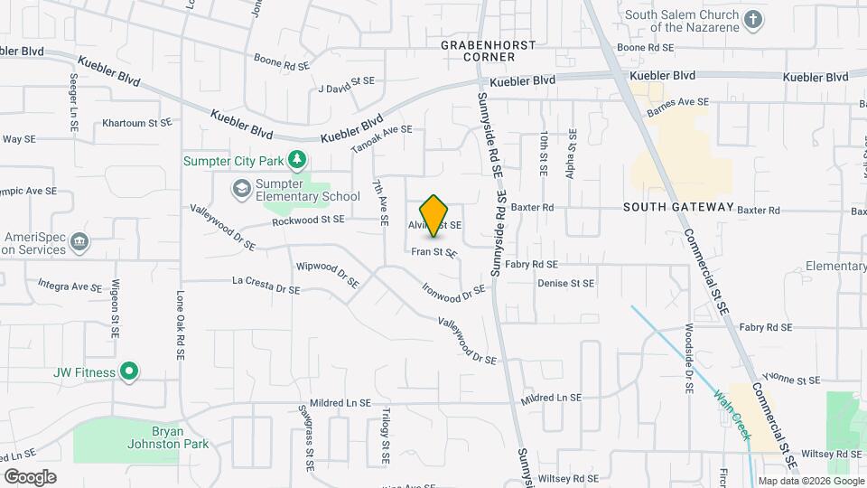 855 Fran St SE Map and Location Details