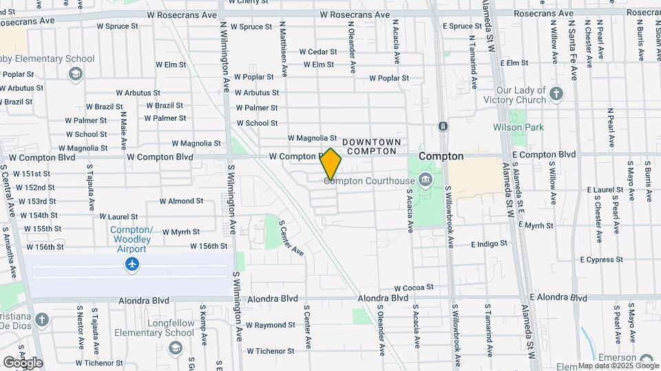 505 W Almond St, Unit 1 Map and Location Details