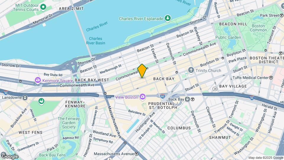 250 Newbury St, Unit 2R Map and Location Details
