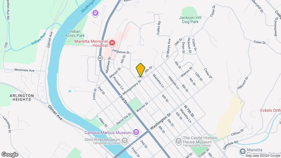 505 Montgomery St Map and Location Details