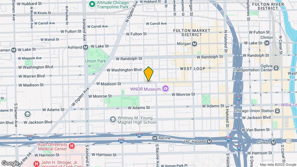 1225 W Madison St Mapa y Detalles de la Ubicación