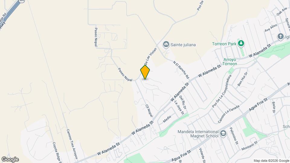 1614 City Lights St Map and Location Details