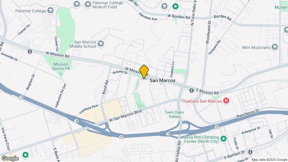 Mission View Apartments Mapa y Detalles de la Ubicación