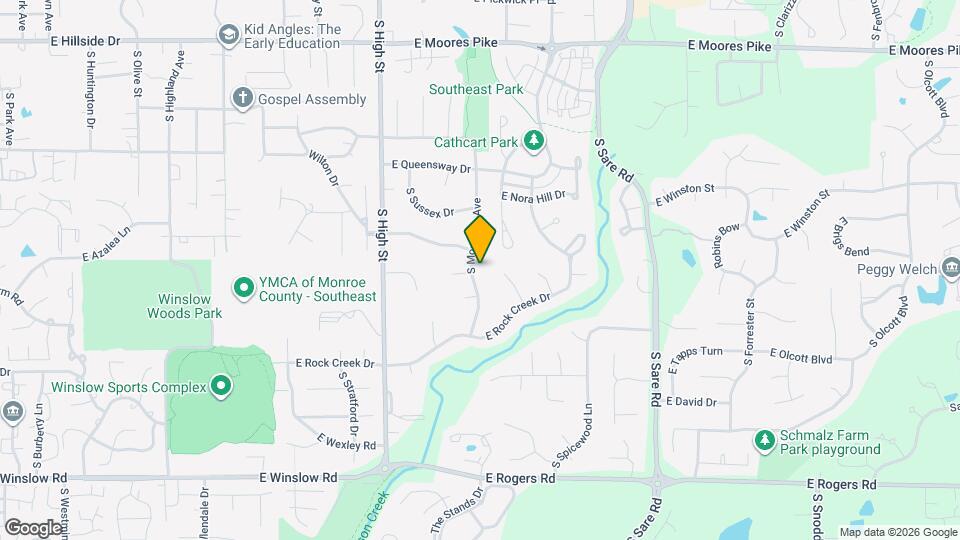 2203 S Montclair Ave Map and Location Details