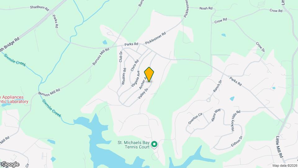 5250 Valley Dr Mapa y Detalles de la Ubicación