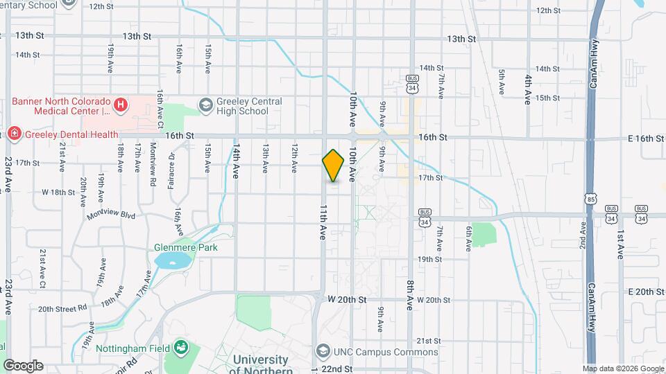 1728 11th Ave Map and Location Details