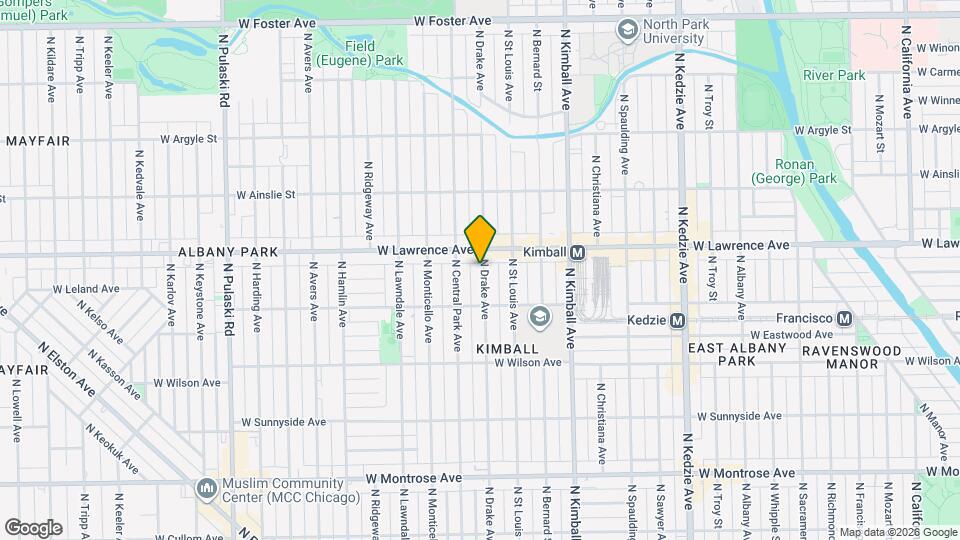 4740 N Drake Ave Map and Location Details