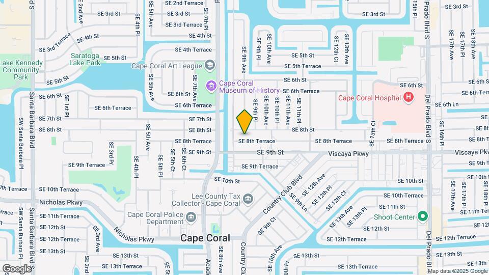 847 SE 8th Ter Map and Location Details