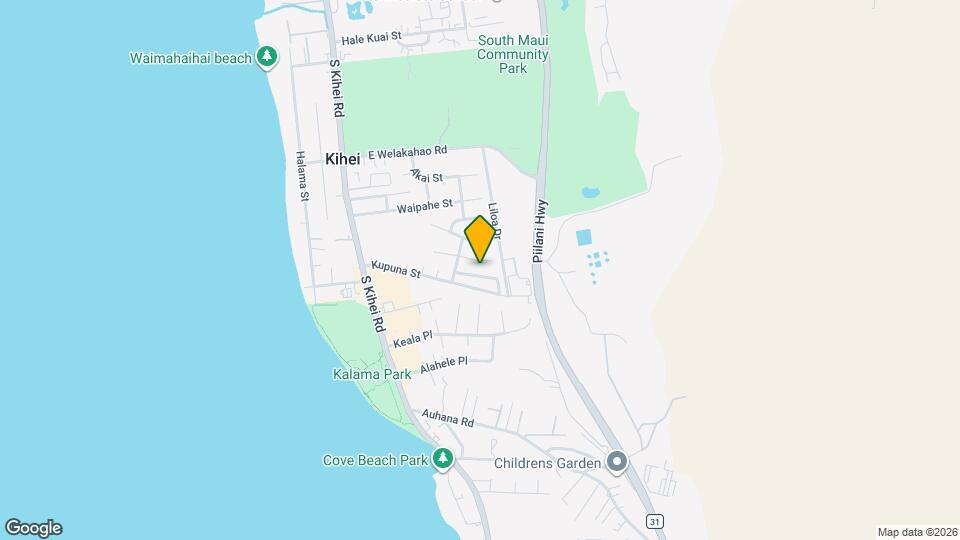 167 Mahina St Map and Location Details