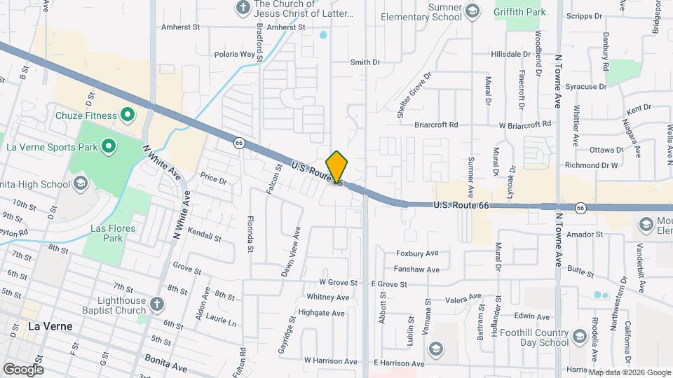 150 Foothill Blvd, Unit 12A Mapa y Detalles de la Ubicación