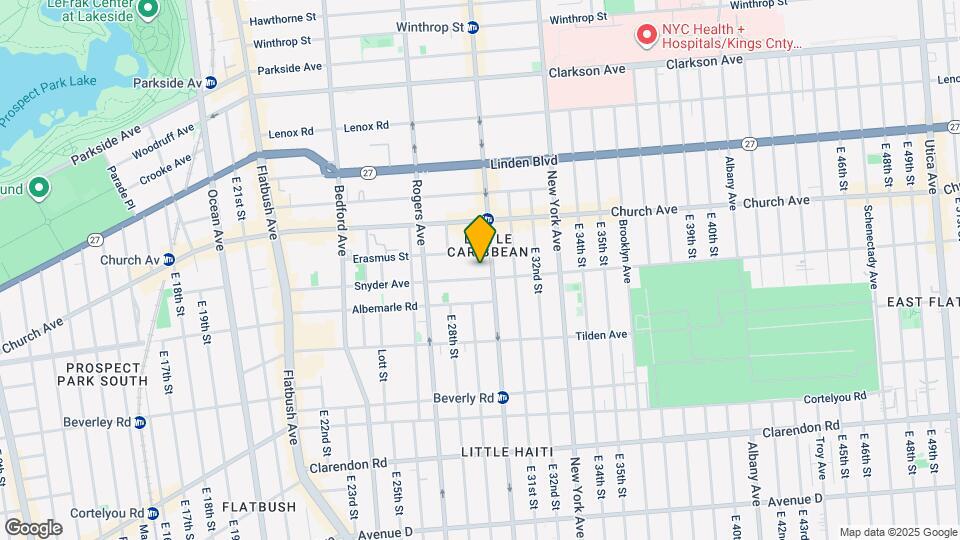 2913 Snyder Ave Map and Location Details