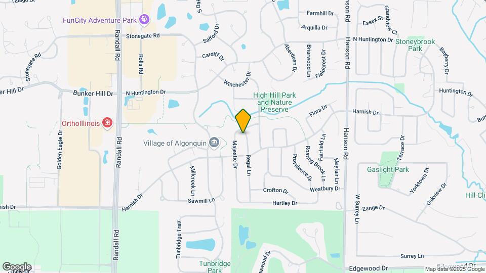 630 Regal Ln Mapa y Detalles de la Ubicación