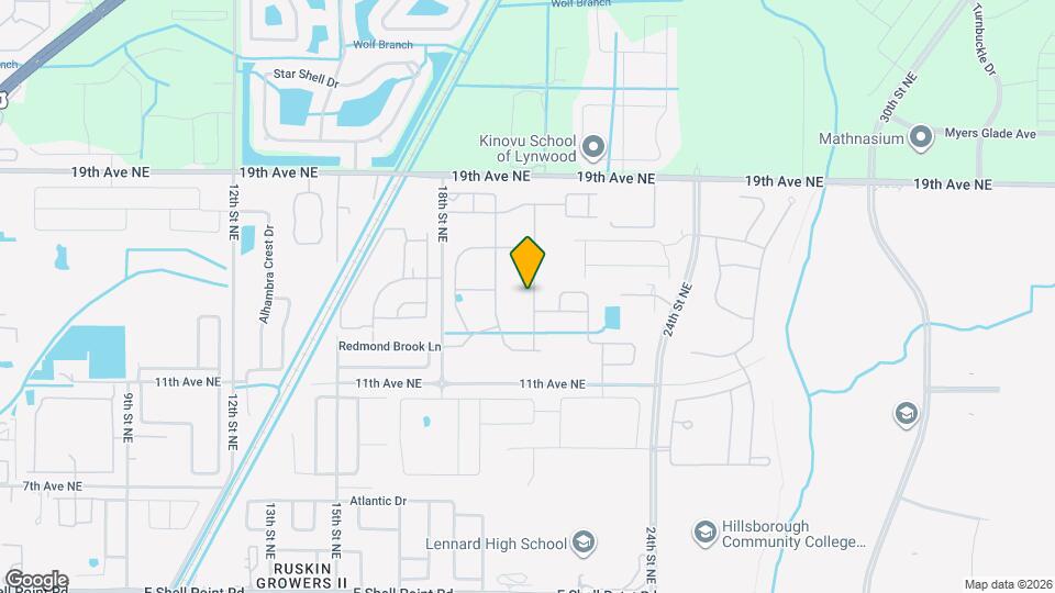 1310 Trailwater St Map and Location Details