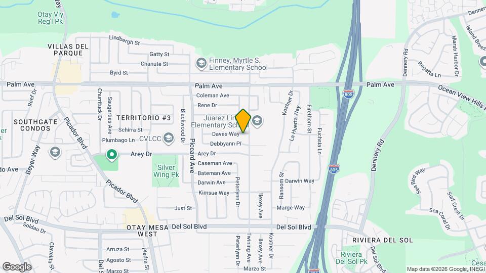 4089 Daves Way Map and Location Details