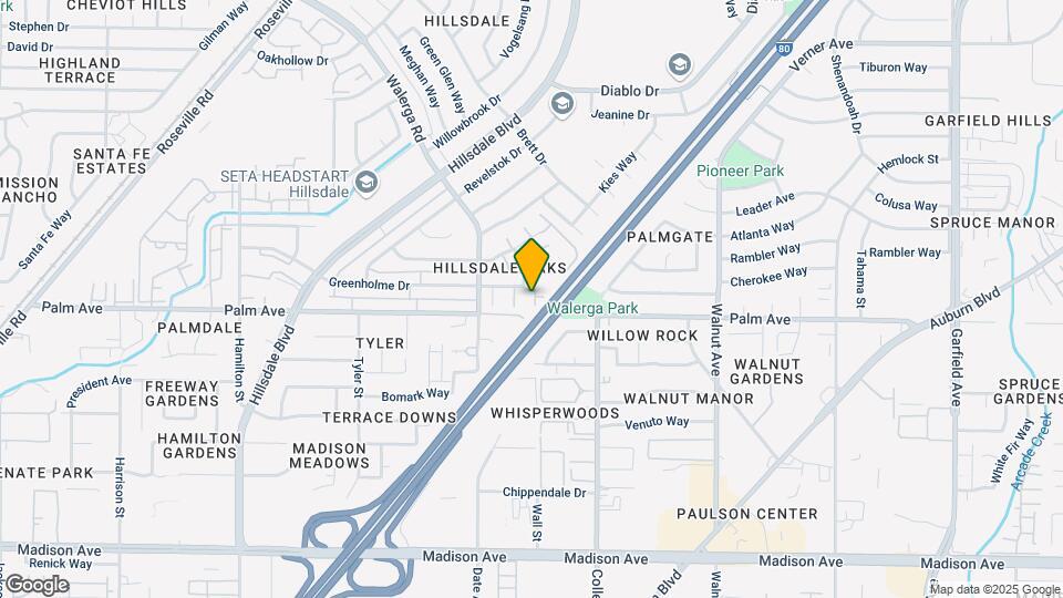 4722 Greenholme Dr Map and Location Details