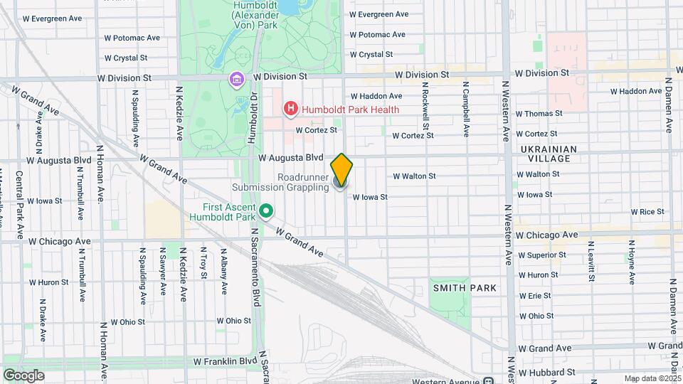 906 N California Ave Map and Location Details