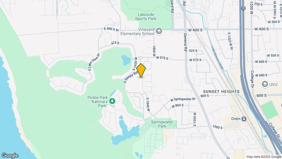 708 S 1840 W Map and Location Details