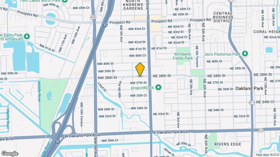 140 NW 38th St Map and Location Details