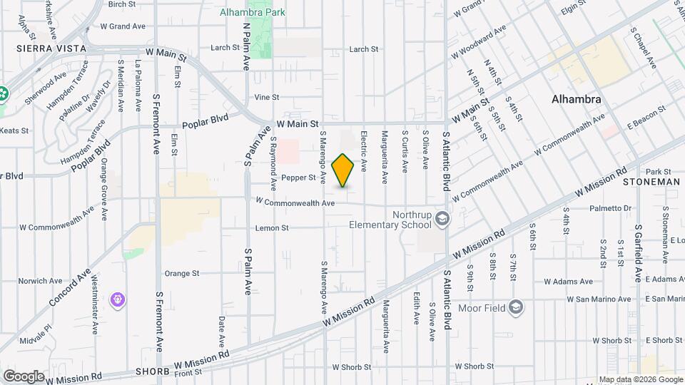 221 S Bushnell Ave Map and Location Details