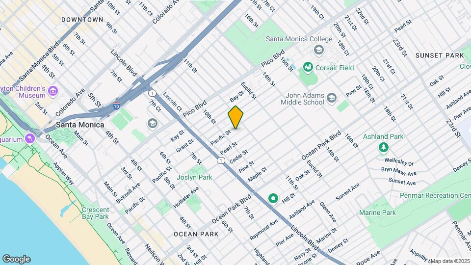 1022 Pacific St Map and Location Details