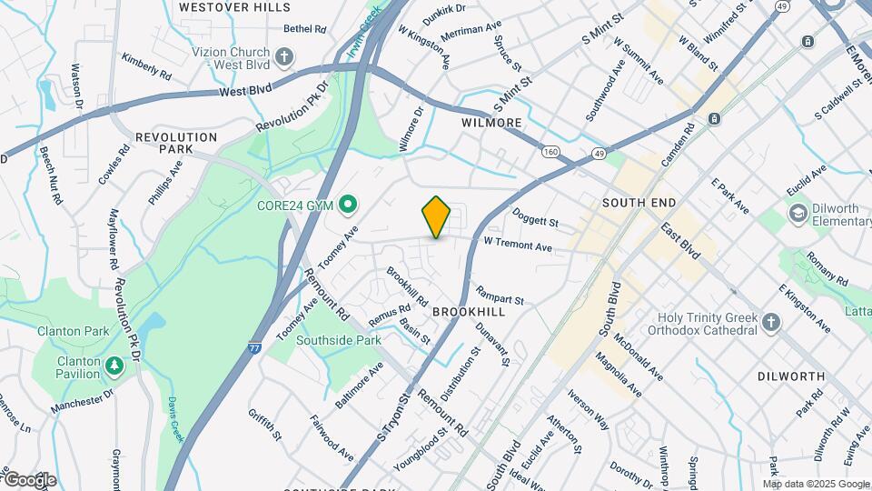 2140 Terwilliger Terrace Map and Location Details