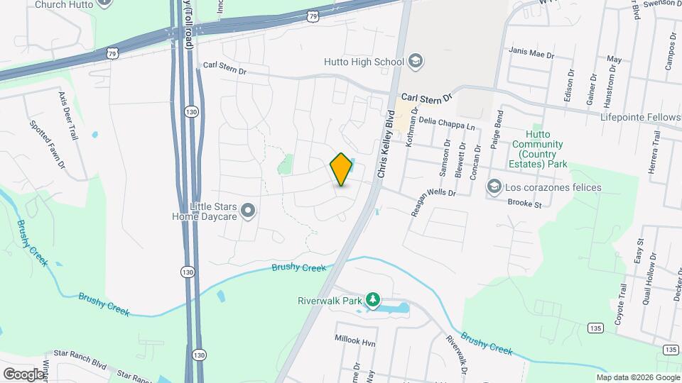 107 Barley Fork Ln Map and Location Details