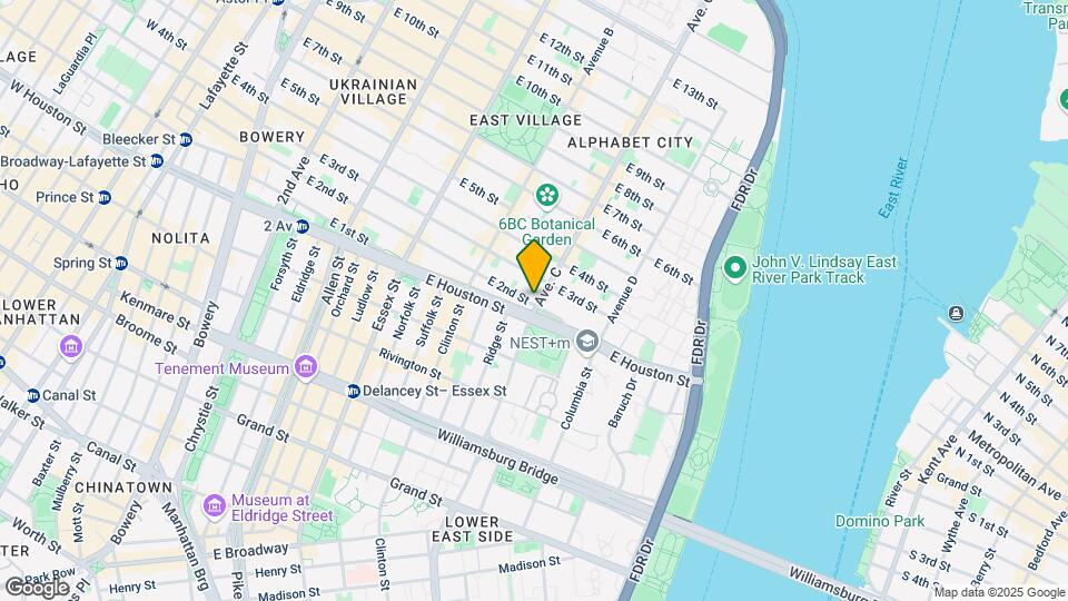 15 Avenue C Mapa y Detalles de la Ubicación