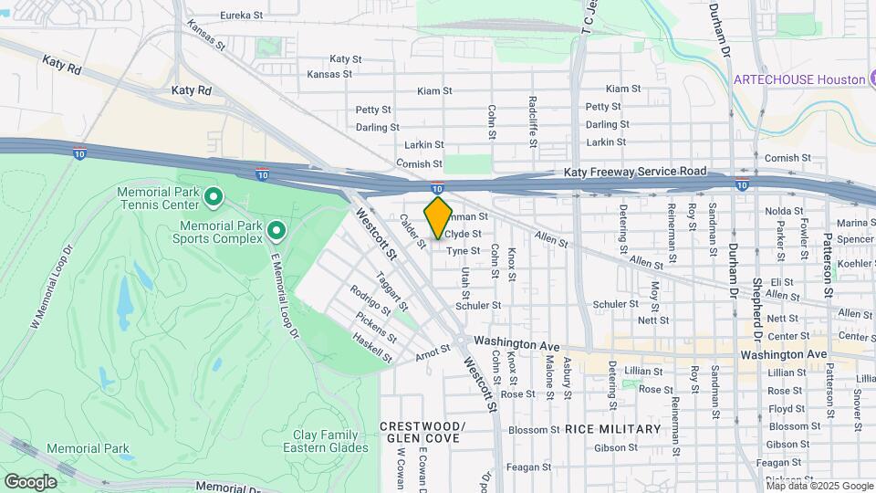 6124 Tyne St Map and Location Details