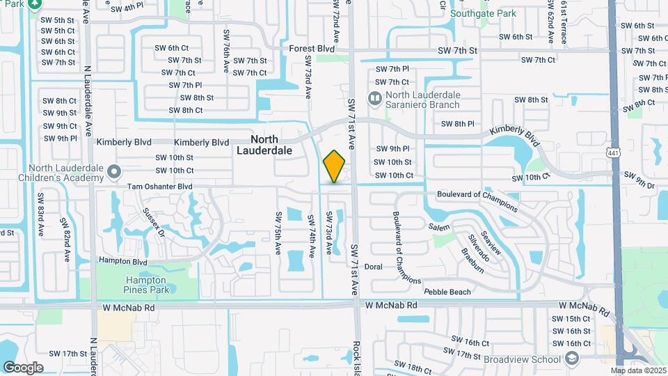 7211 Tam Oshanter Blvd Map and Location Details