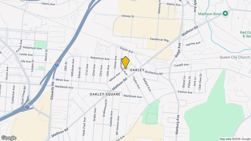 4220 Brownway Ave, Unit 1 Mapa y Detalles de la Ubicación