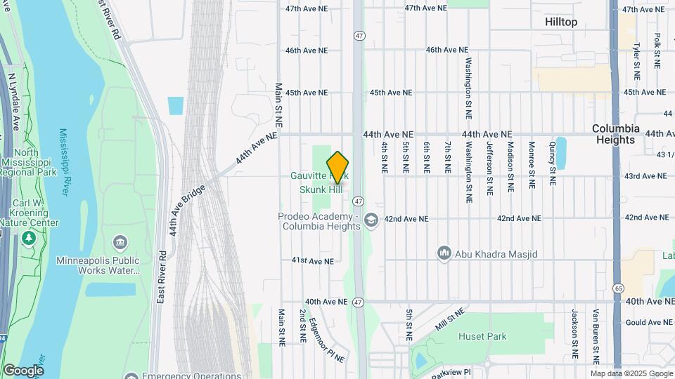 4242 3rd St NE Map and Location Details