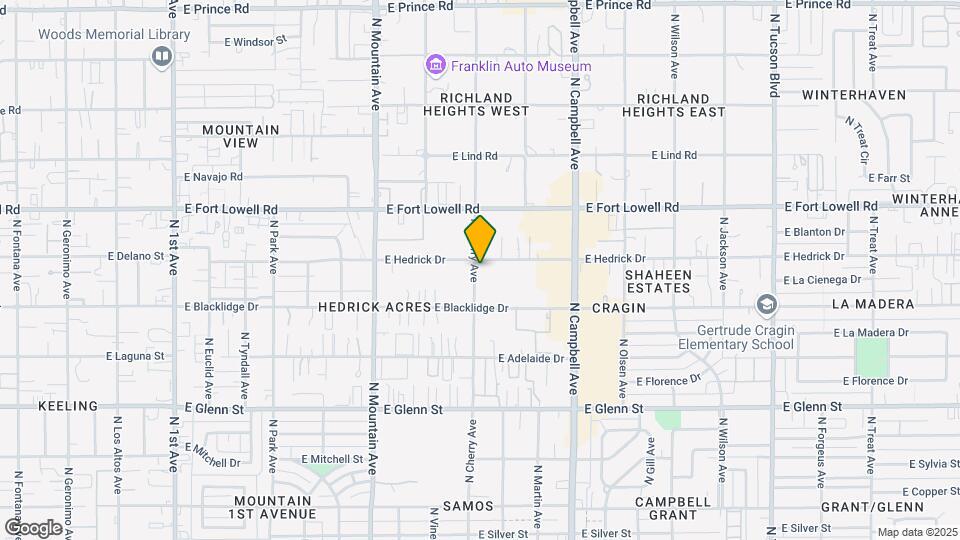 3072-3074 N Cherry Ave Map and Location Details