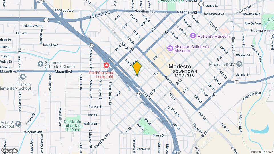 616 J St Map and Location Details